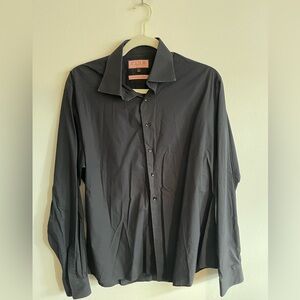 Thomas Pink Charcoal Dress Shirt